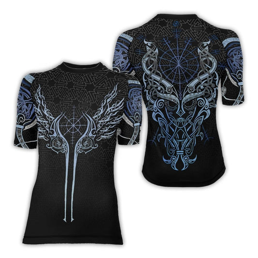 The Valkyries of Valhalla Women's Short Sleeve Rash Guard - BattleFitGear