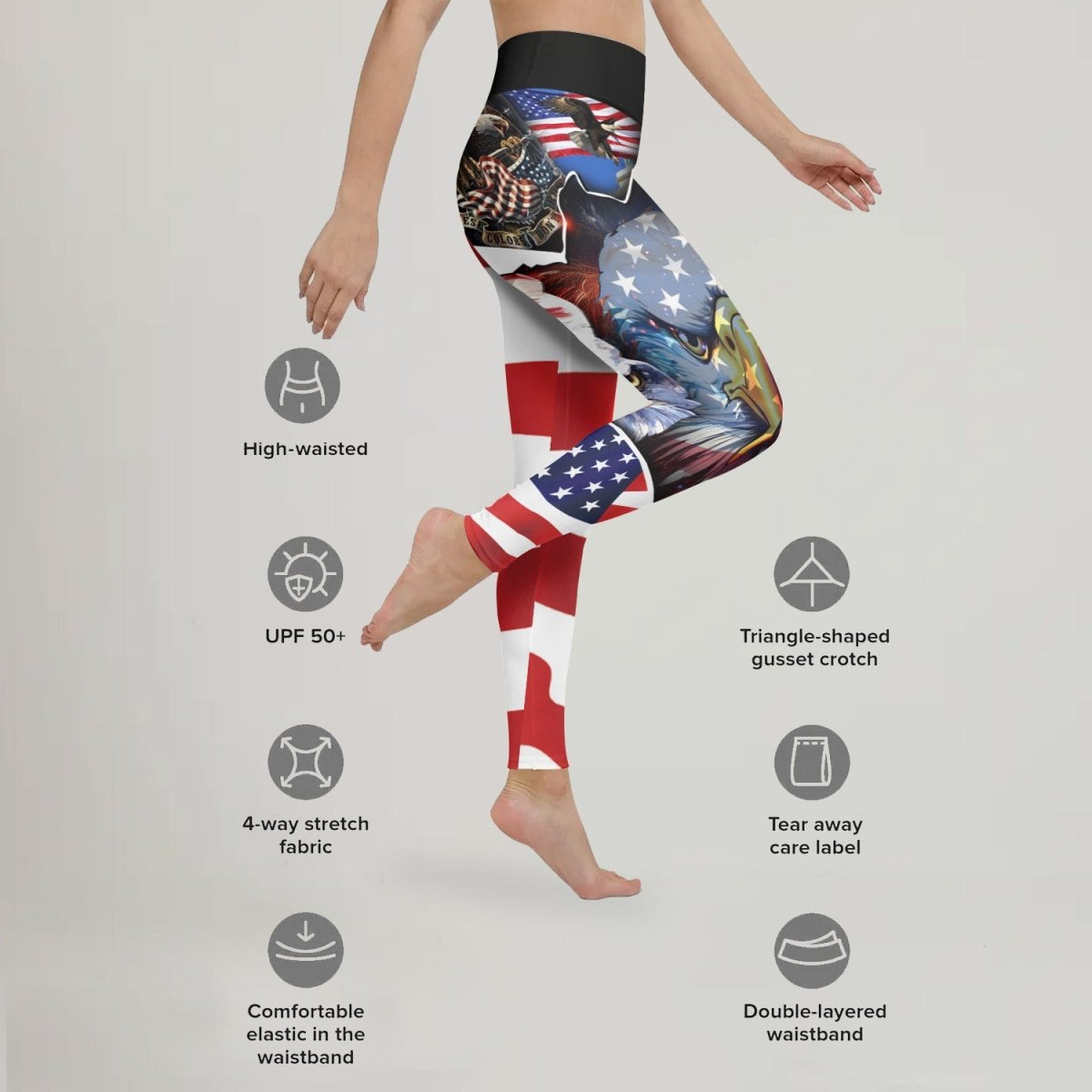 These Colors Don't Run Leggings - BattleFitGear