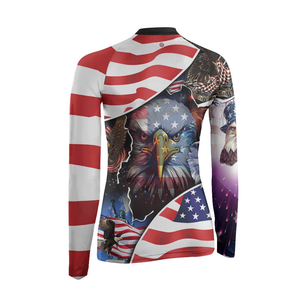 These Colors Don't Run Women's Long Sleeve Rash Guard - BattleFitGear