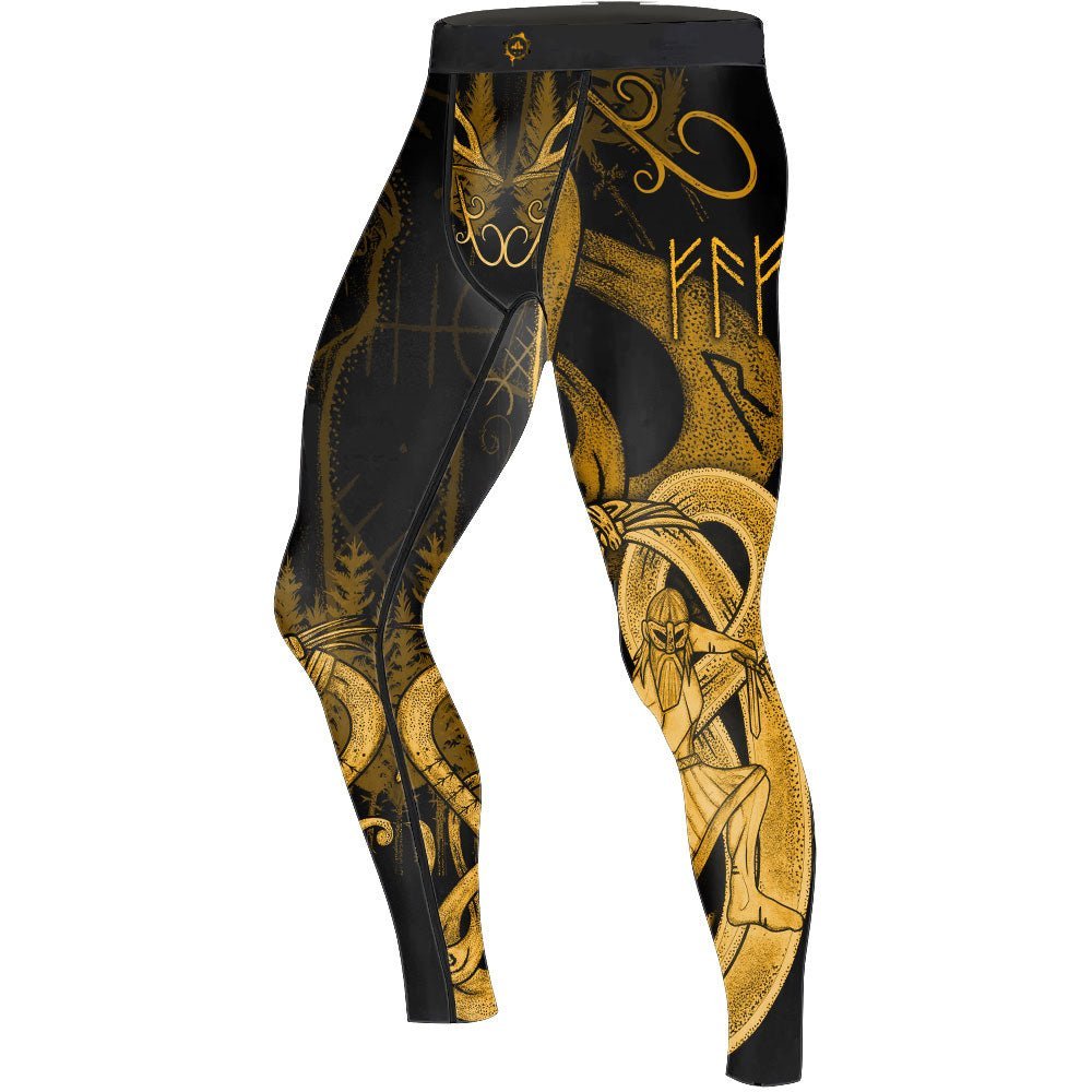 Thor Son Of Odin Men's Compression Leggings - BattleFitGear