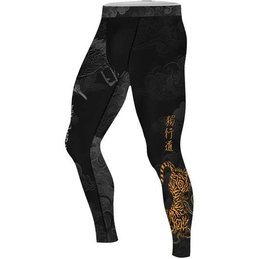 Tiger Way Ryu Men's Compression Leggings