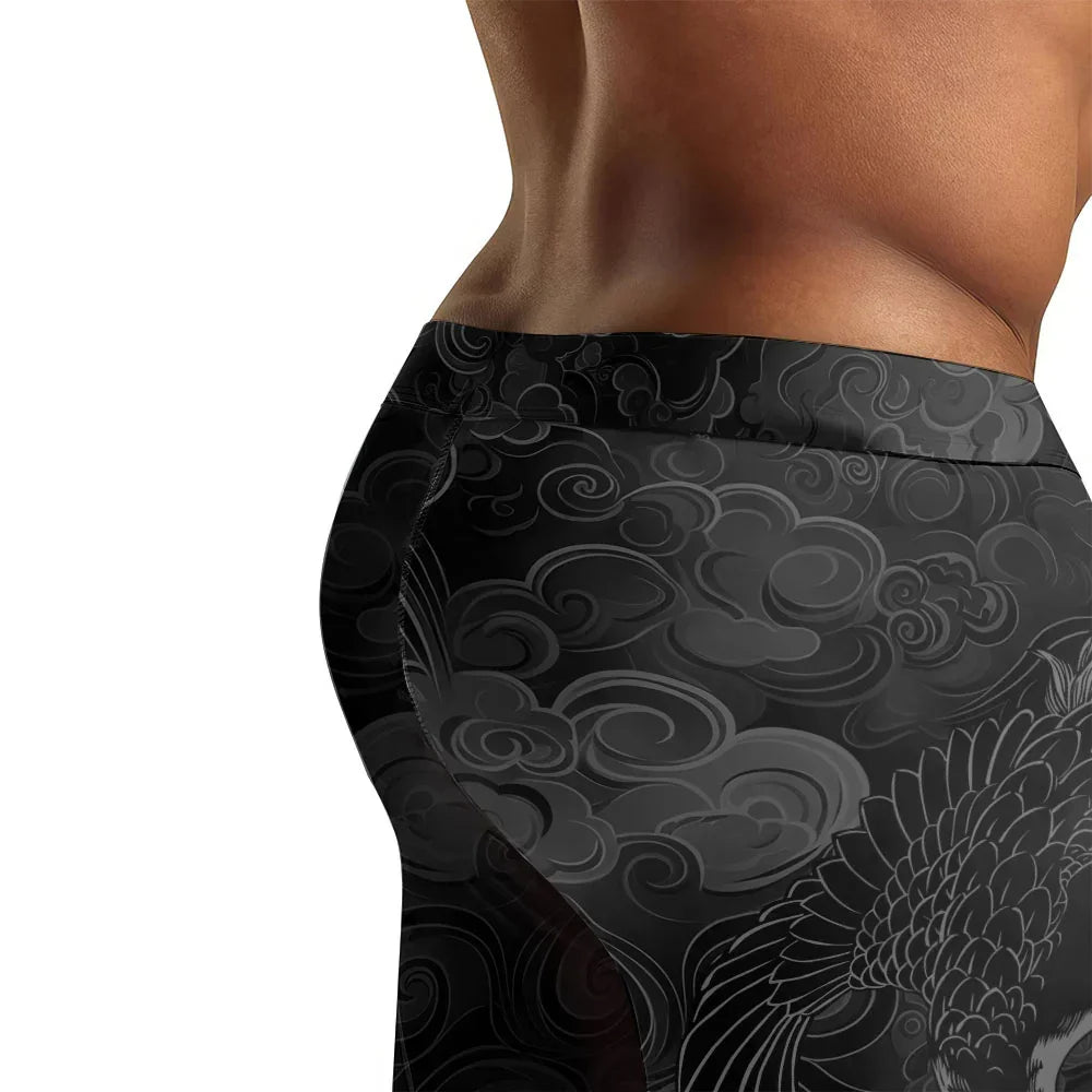 Tiger Way Ryu Men's Compression Leggings