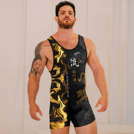 Tiger Way Ryu Wrestling Singlets