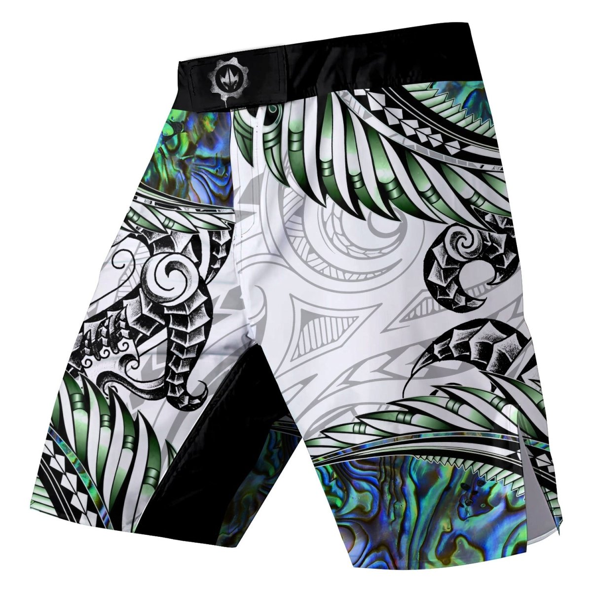 Tribal Maori Tattoo Fight Shorts - BattleFitGear