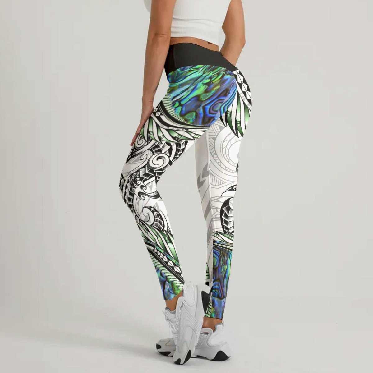 Tribal Maori Tattoo Leggings - BattleFitGear