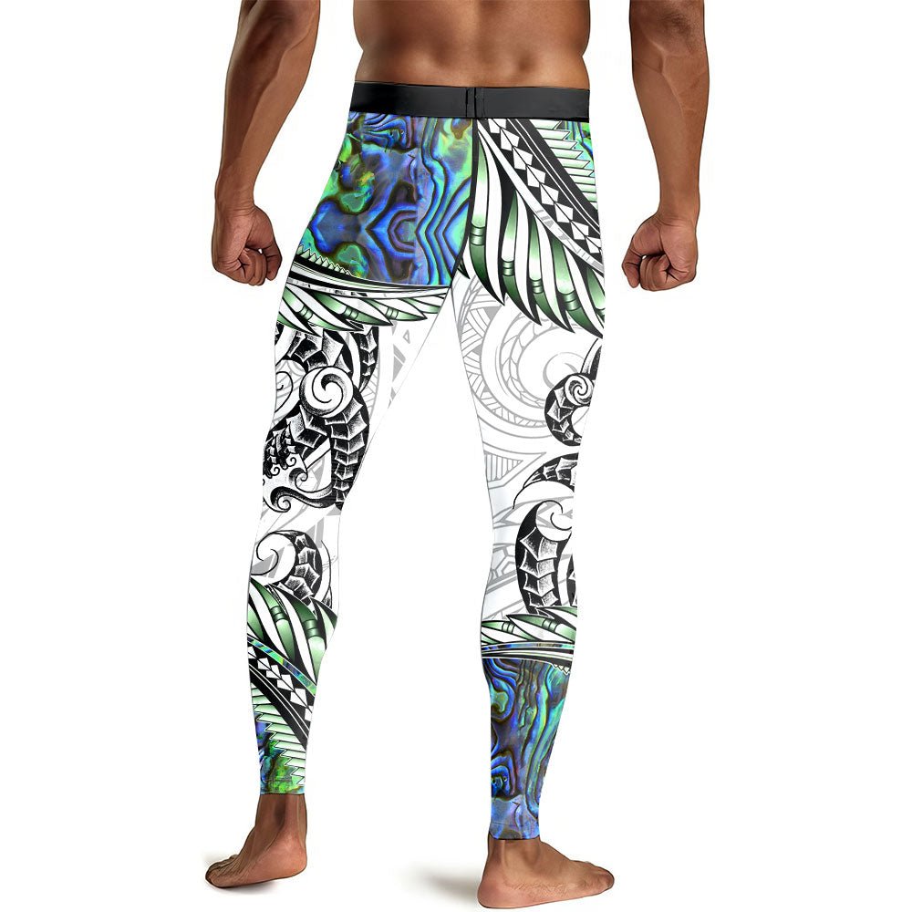 Tribal Maori Tattoo Men's Compression Leggings - BattleFitGear