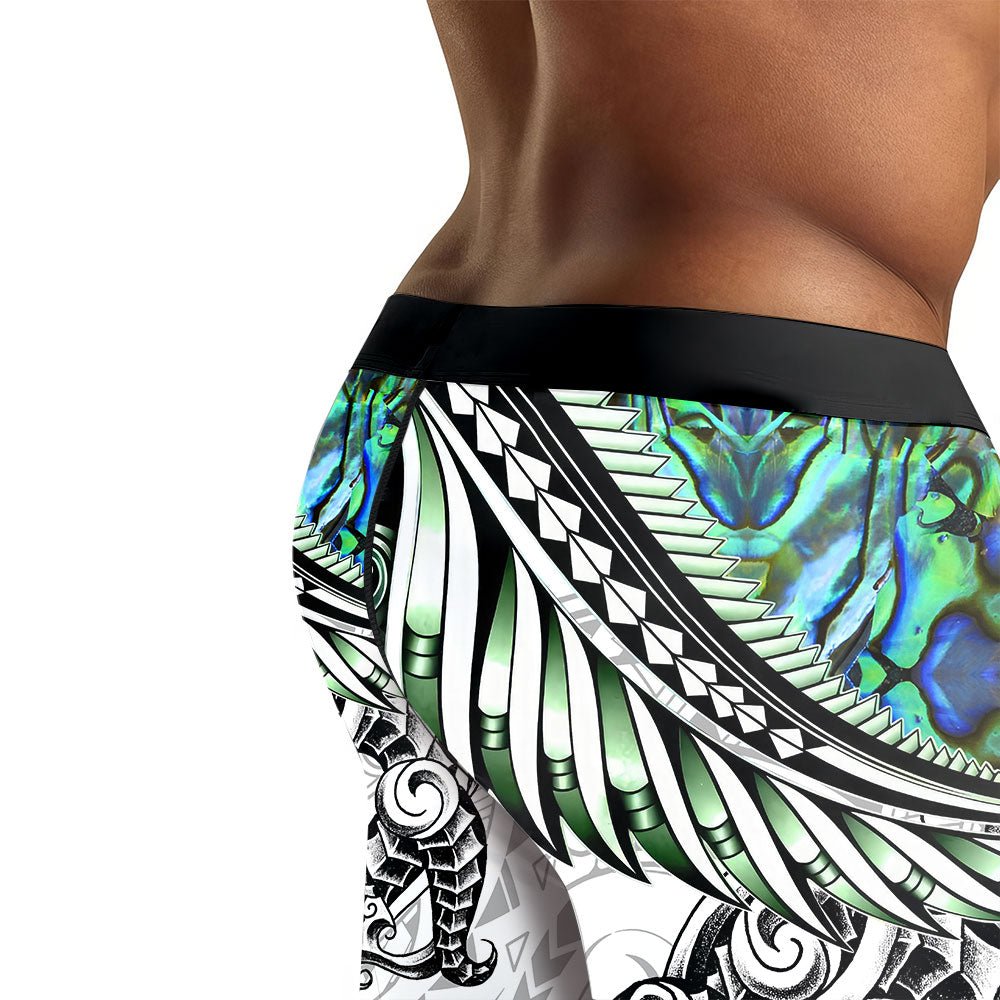 Tribal Maori Tattoo Men's Compression Leggings - BattleFitGear