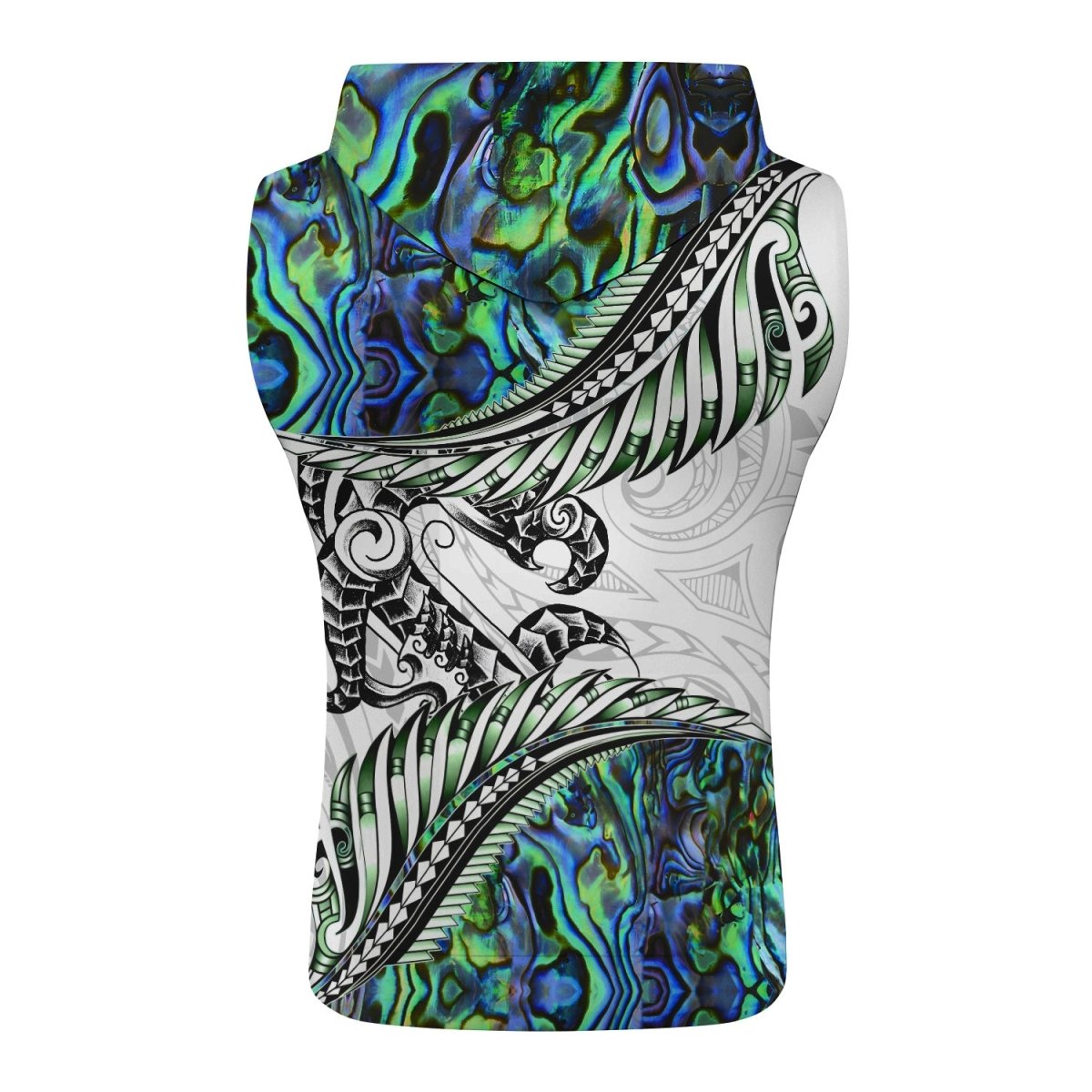 Tribal Maori Tattoo Sleeveless Pullover & Zip Hoodie - BattleFitGear