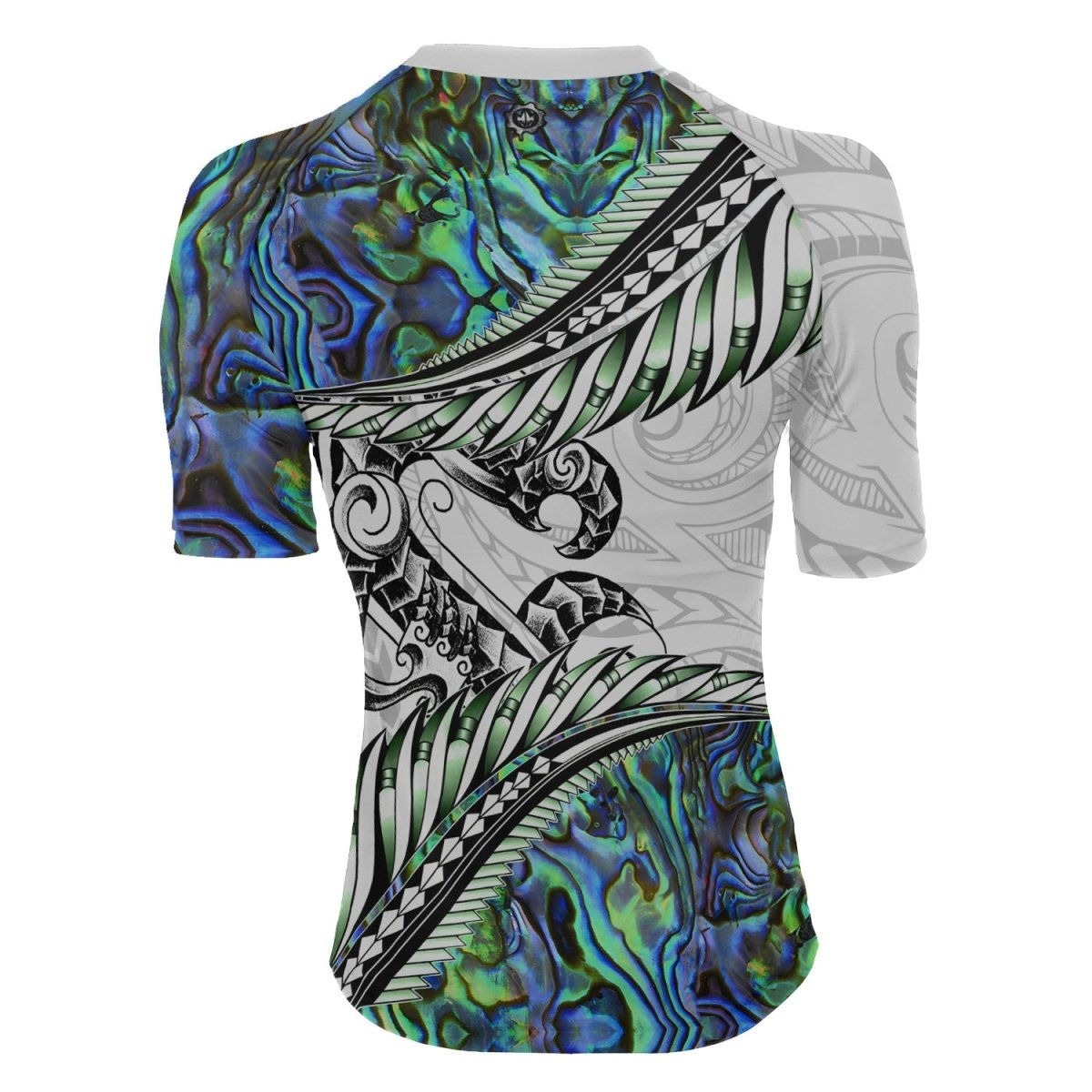 Tribal Maori Tattoo Women's Short Sleeve Rash Guard - BattleFitGear