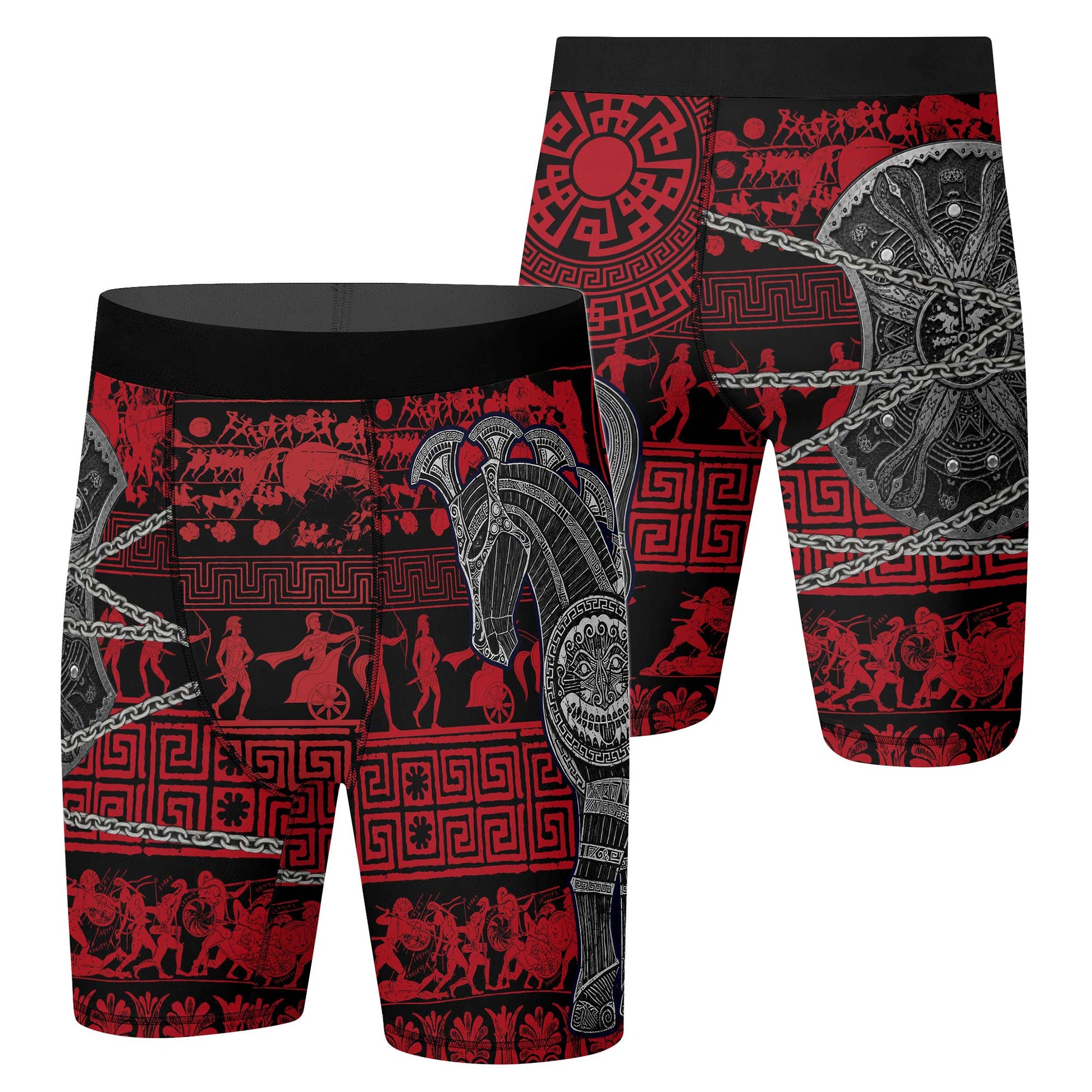 Trojan War Compression Shorts