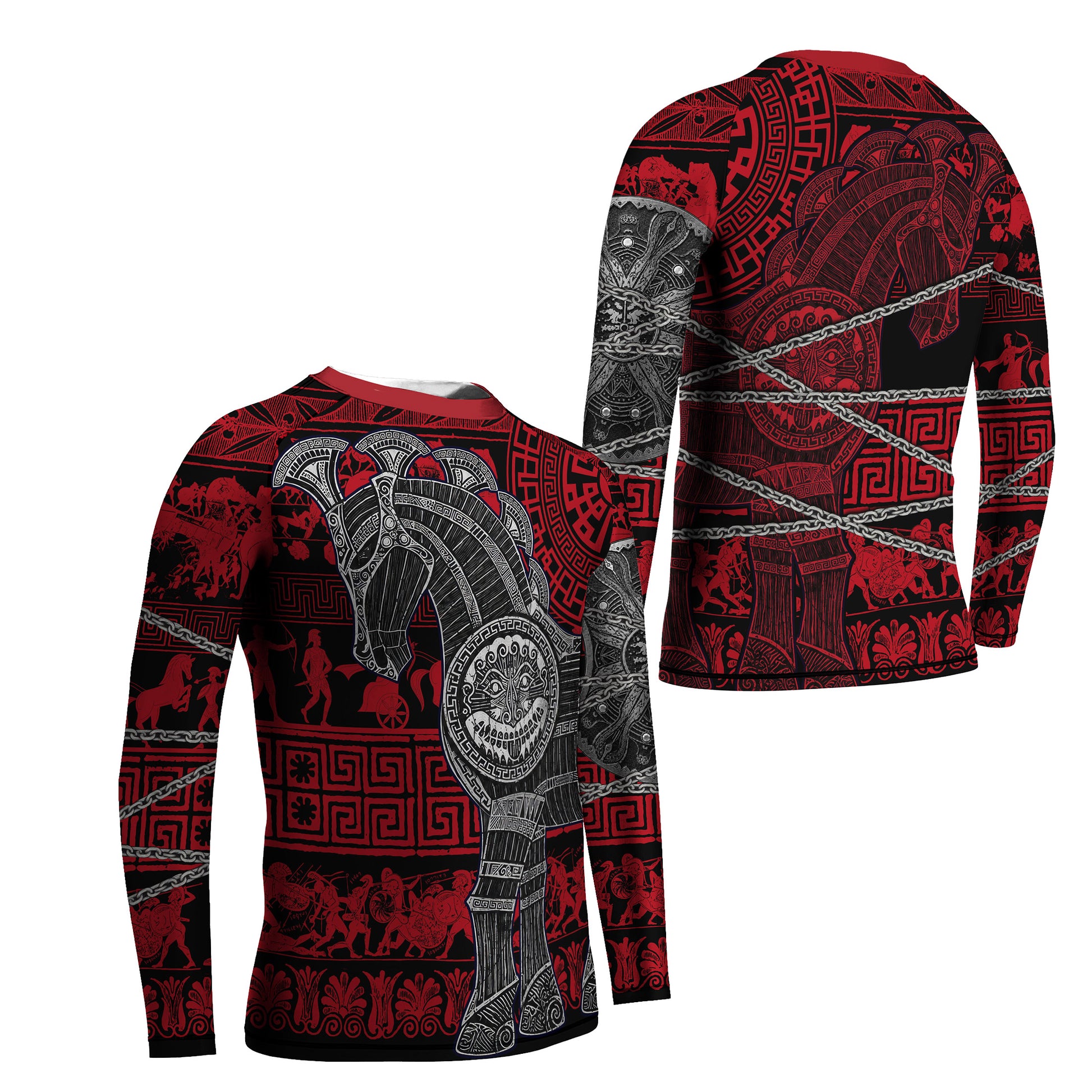 Trojan War Kids Rash Guard