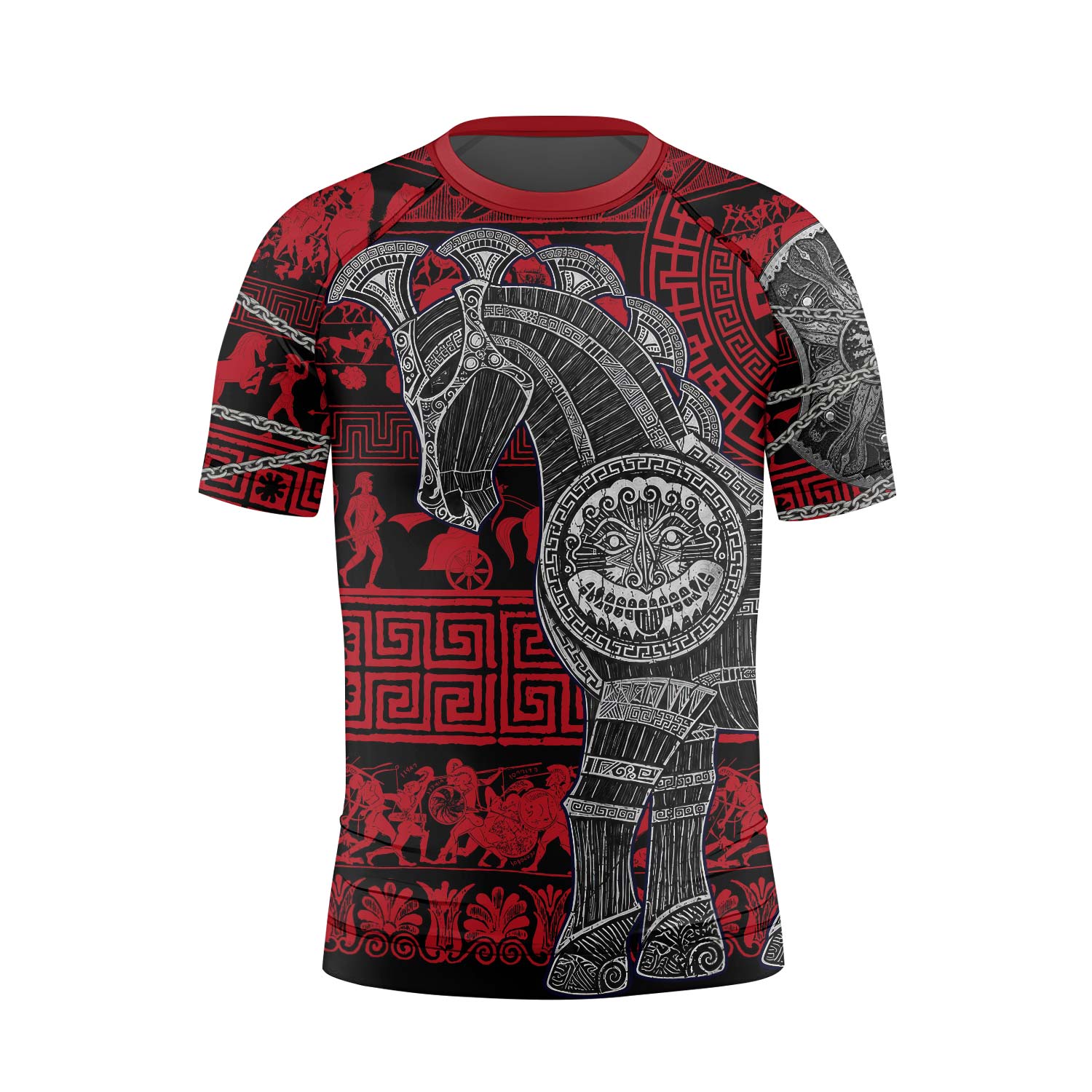 Trojan War Kids Rash Guard