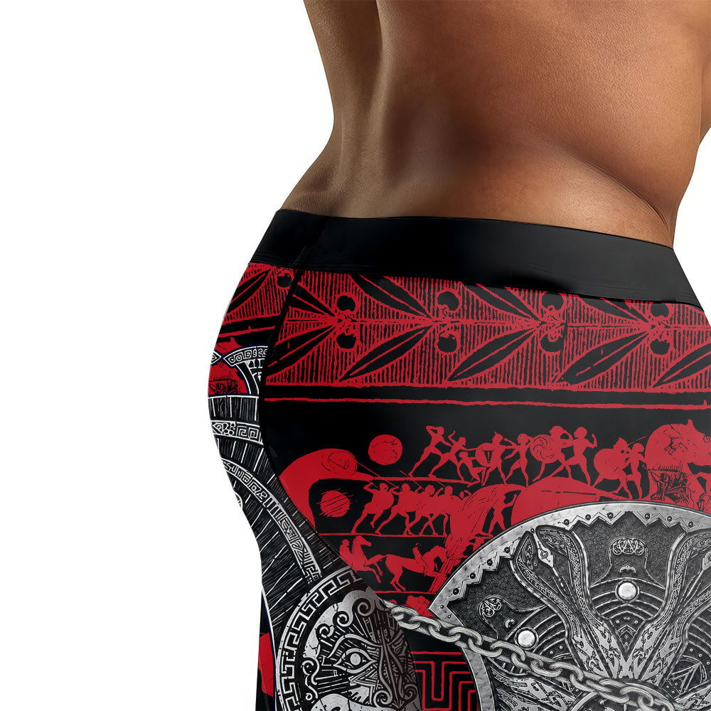 Trojan War Men's Compression Leggings