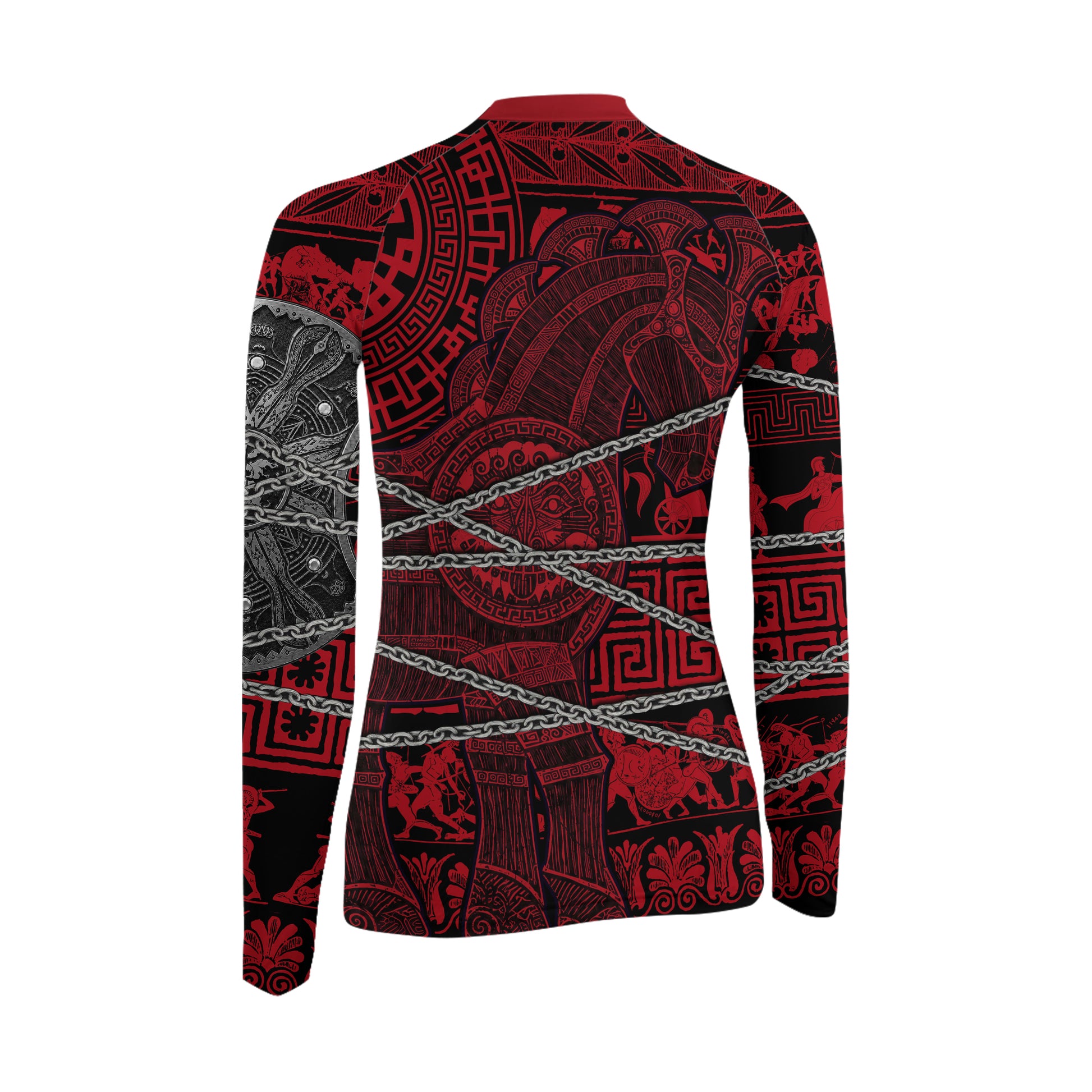 Trojan War Women's Long Sleeve Rash Guard