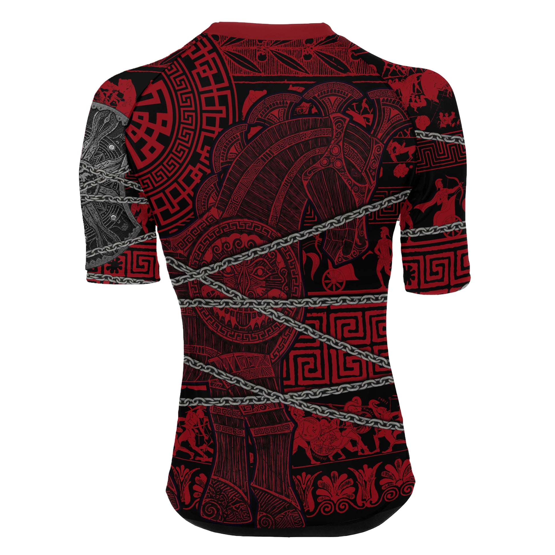 Trojan War Women's Short Sleeve Rash Guard