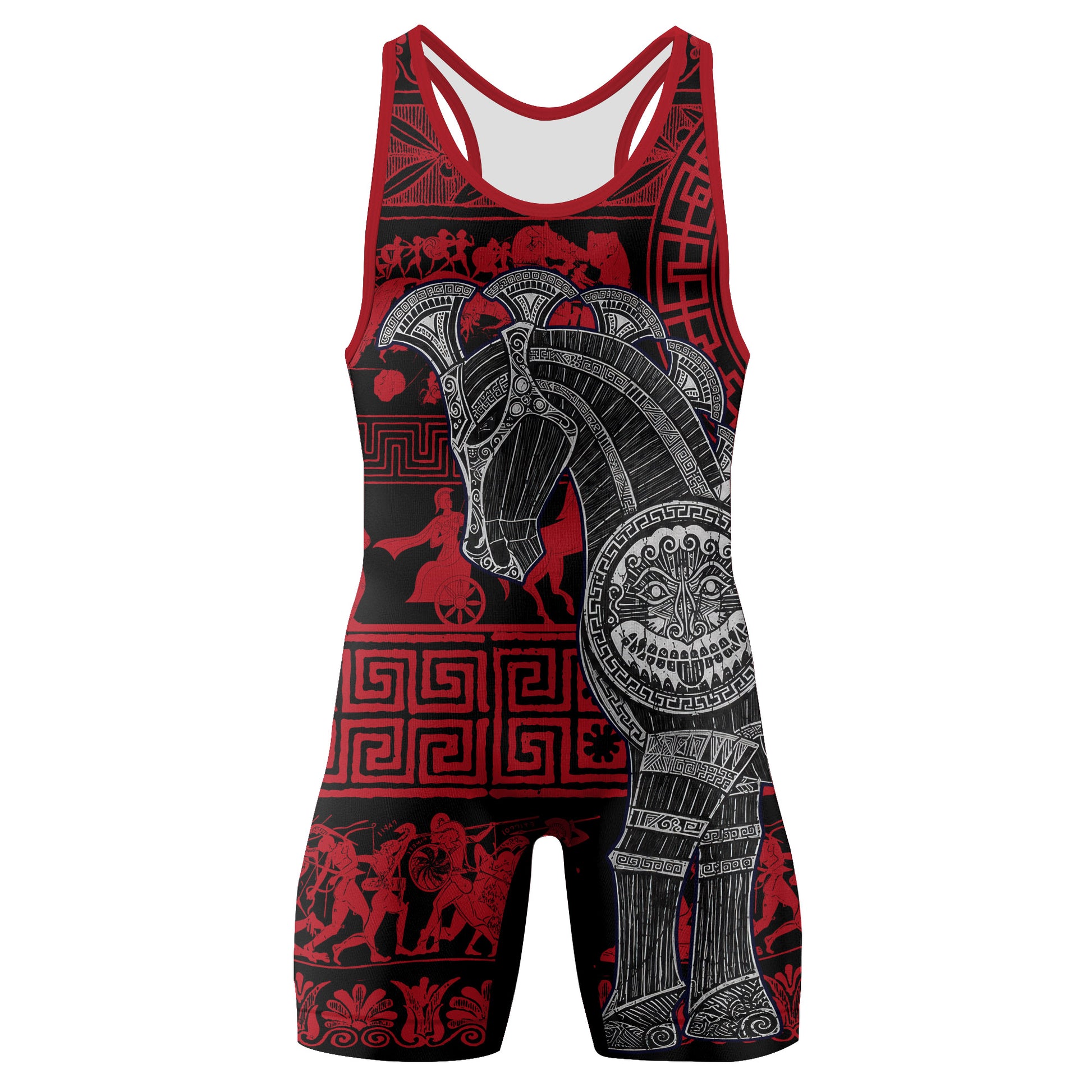 Trojan War Wrestling Singlets