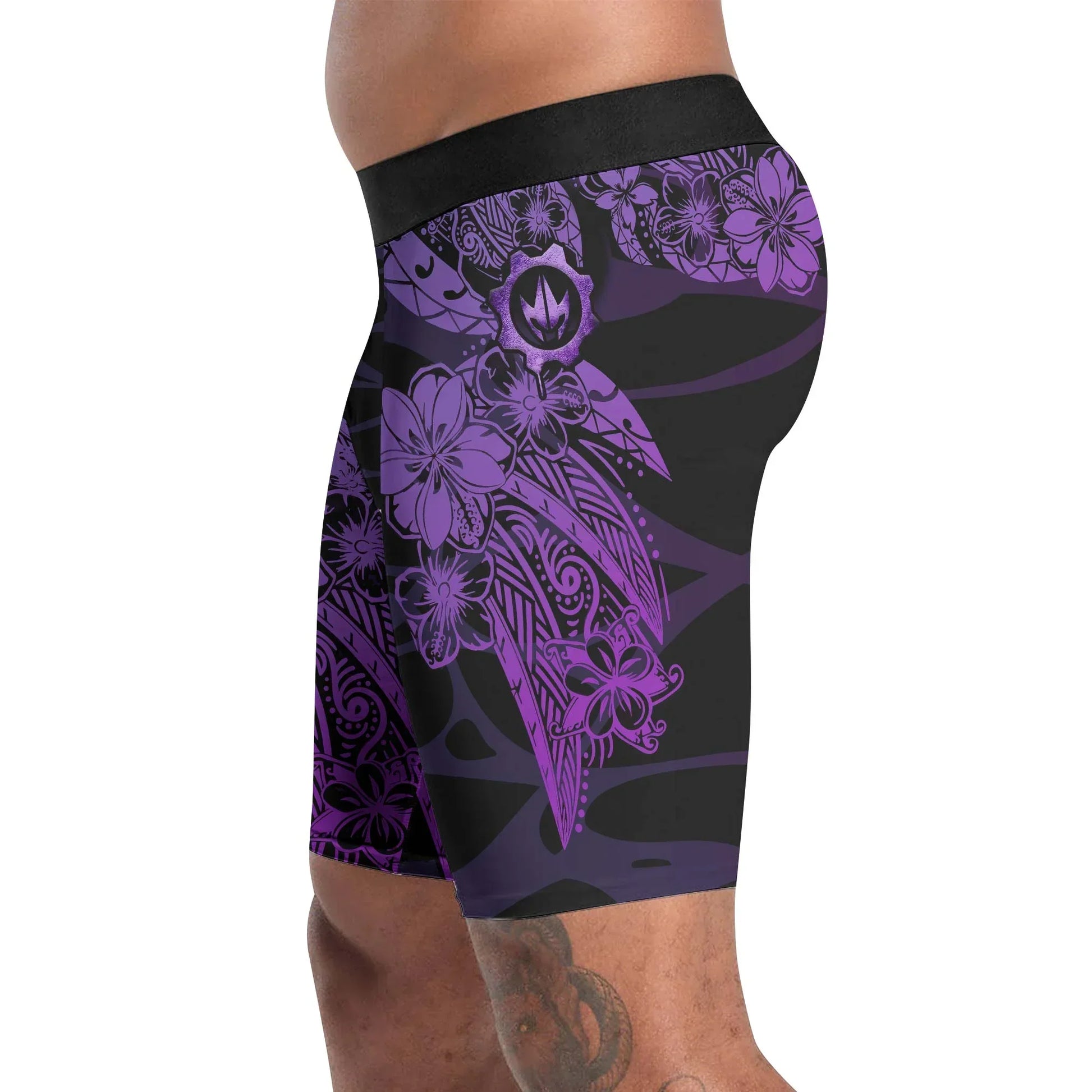 Tropical War Sigil Compression Shorts