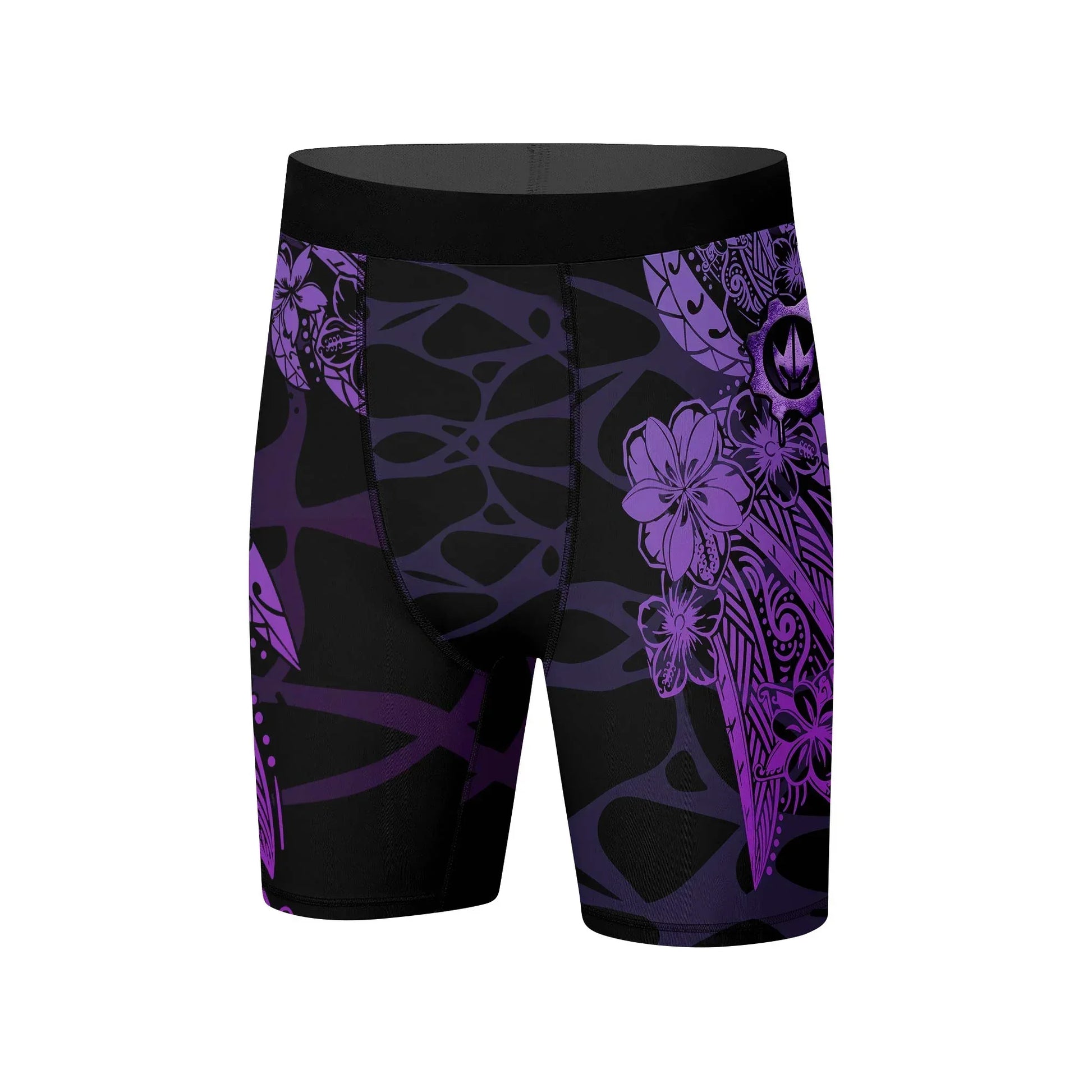 Tropical War Sigil Compression Shorts