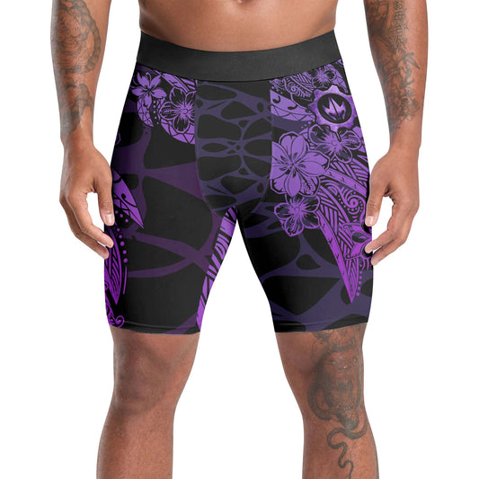 Tropical War Sigil Compression Shorts