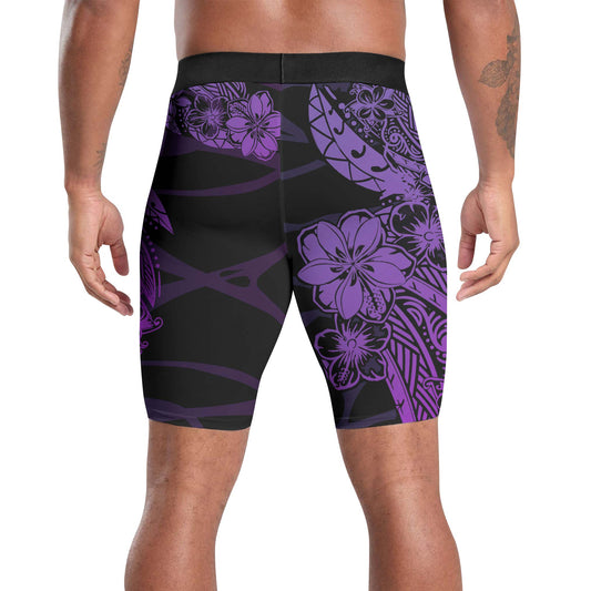 Tropical War Sigil Compression Shorts