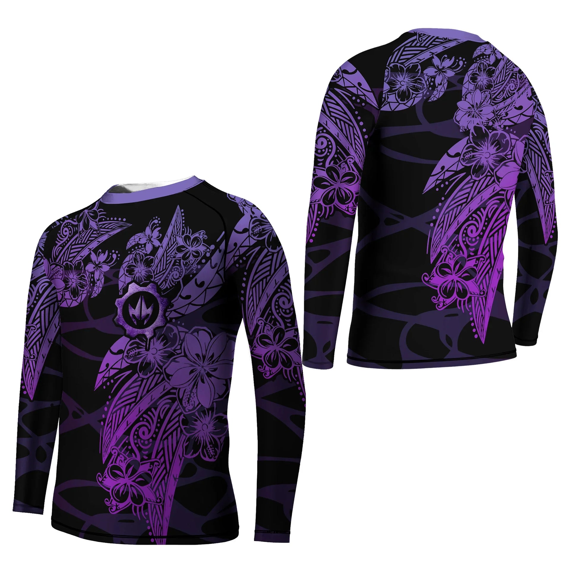 Tropical War Sigil Kids Rash Guard