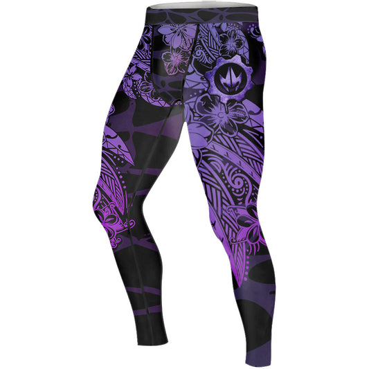 Tropical War Sigil Men's Compression Leggings