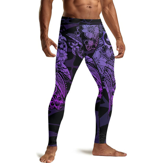 Tropical War Sigil Men's Compression Leggings