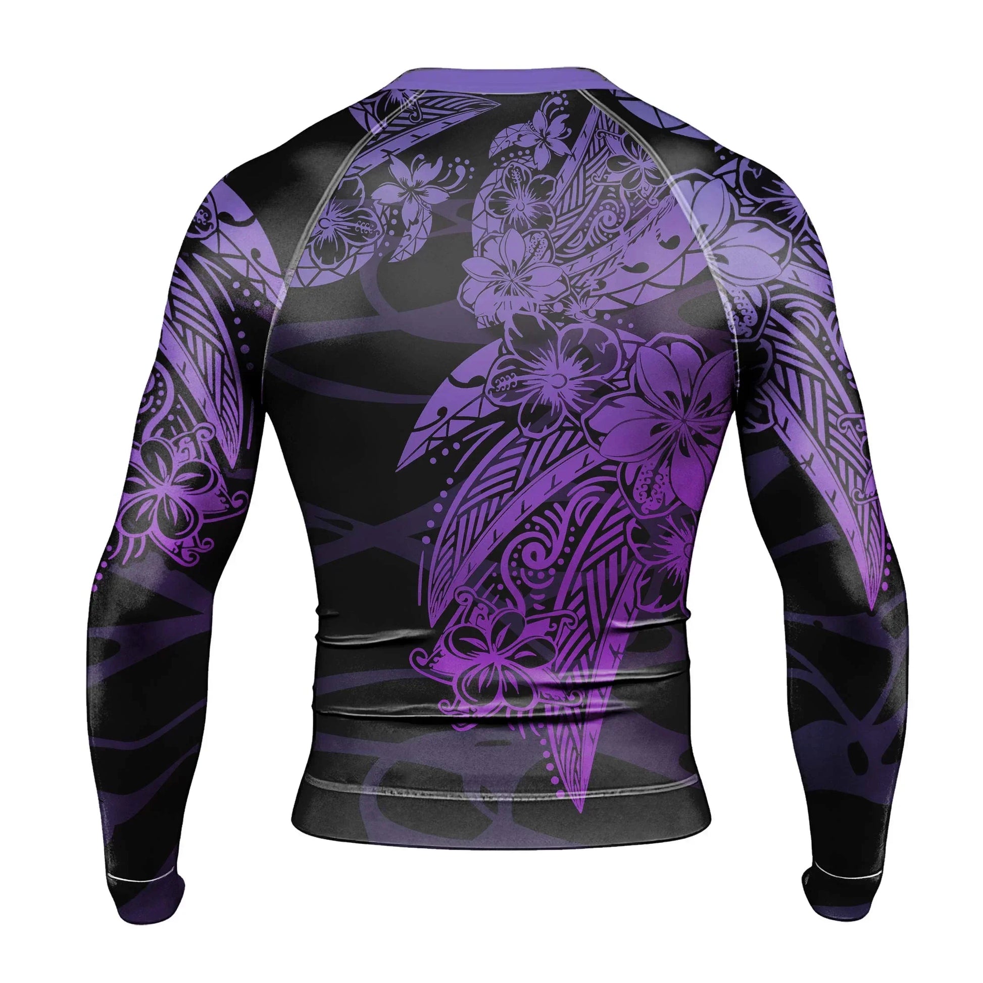 Tropical War Sigil Men's Long Sleeve Rash Guard