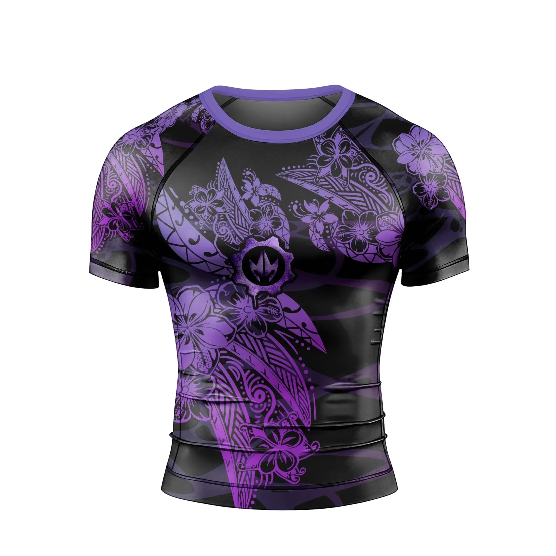 Tropical War Sigil Men's Short Sleeve Rash Guard