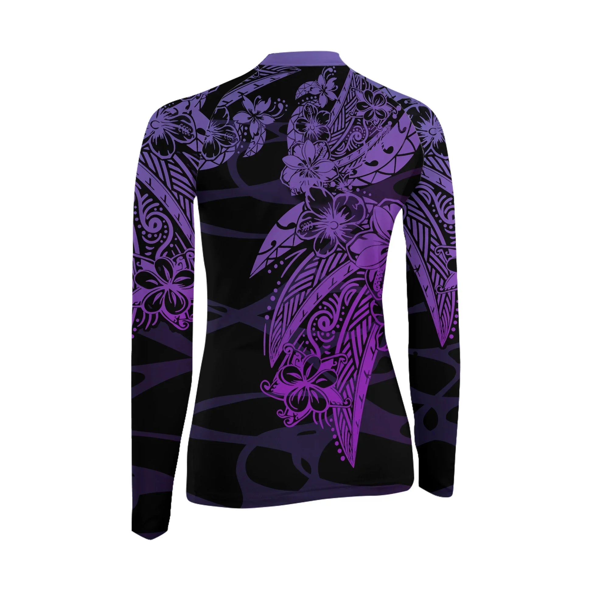 Tropical War Sigil Women's Long Sleeve Rash Guard