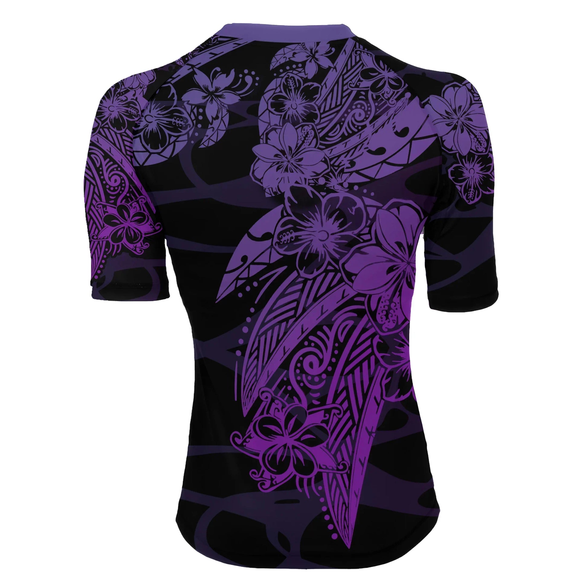 Tropical War Sigil Women's Short Sleeve Rash Guard