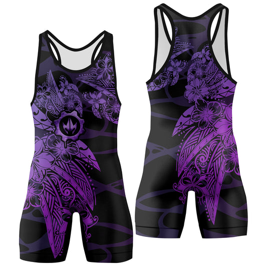Tropical War Sigil Wrestling Singlets
