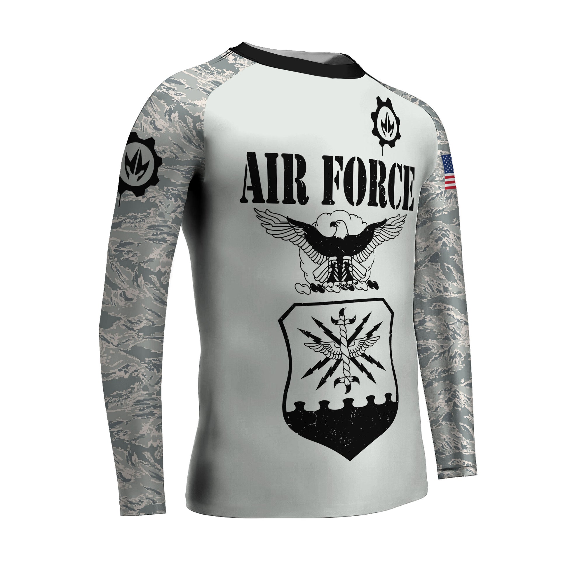 US Air Force Kids Rash Guard