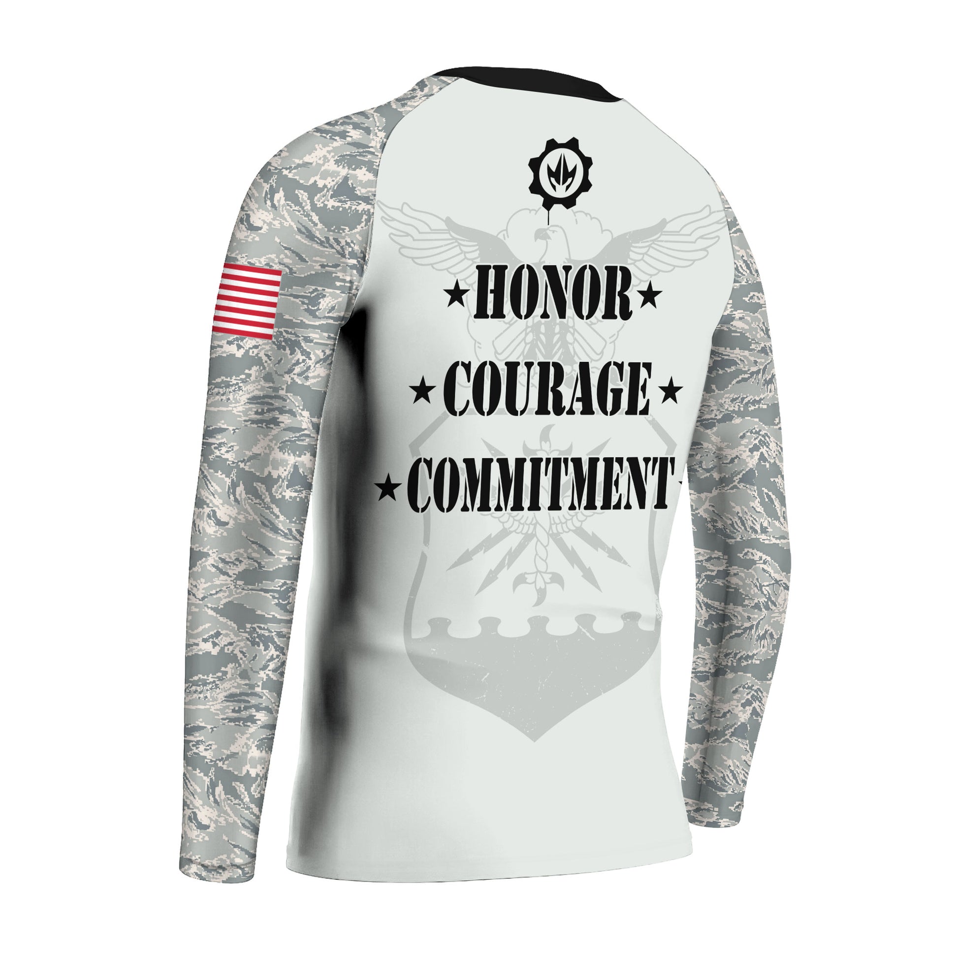 US Air Force Kids Rash Guard
