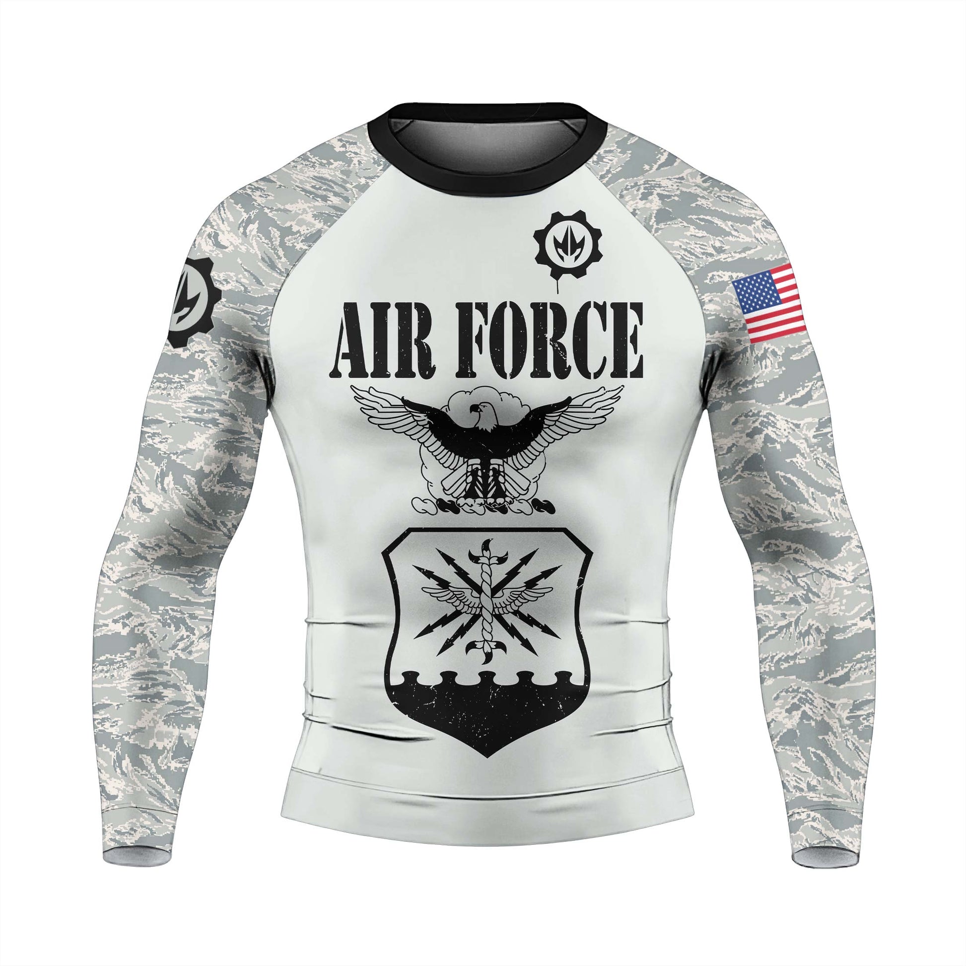 US Air Force Men's Long Sleeve Rash Guard