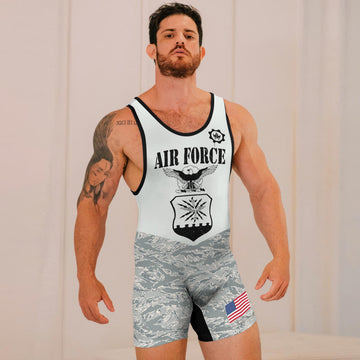 US Air Force Wrestling Singlets