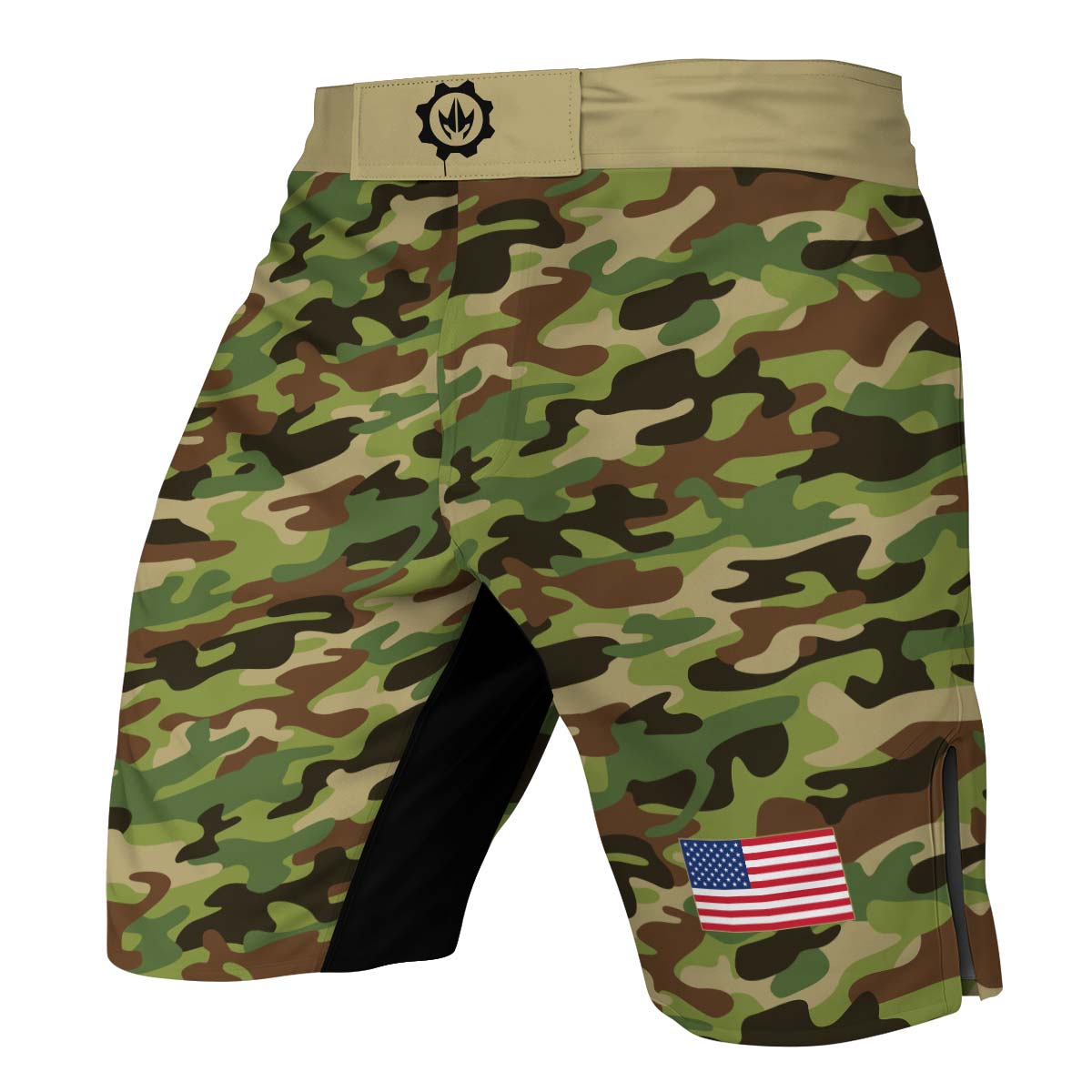 US Army Camo Fight Shorts