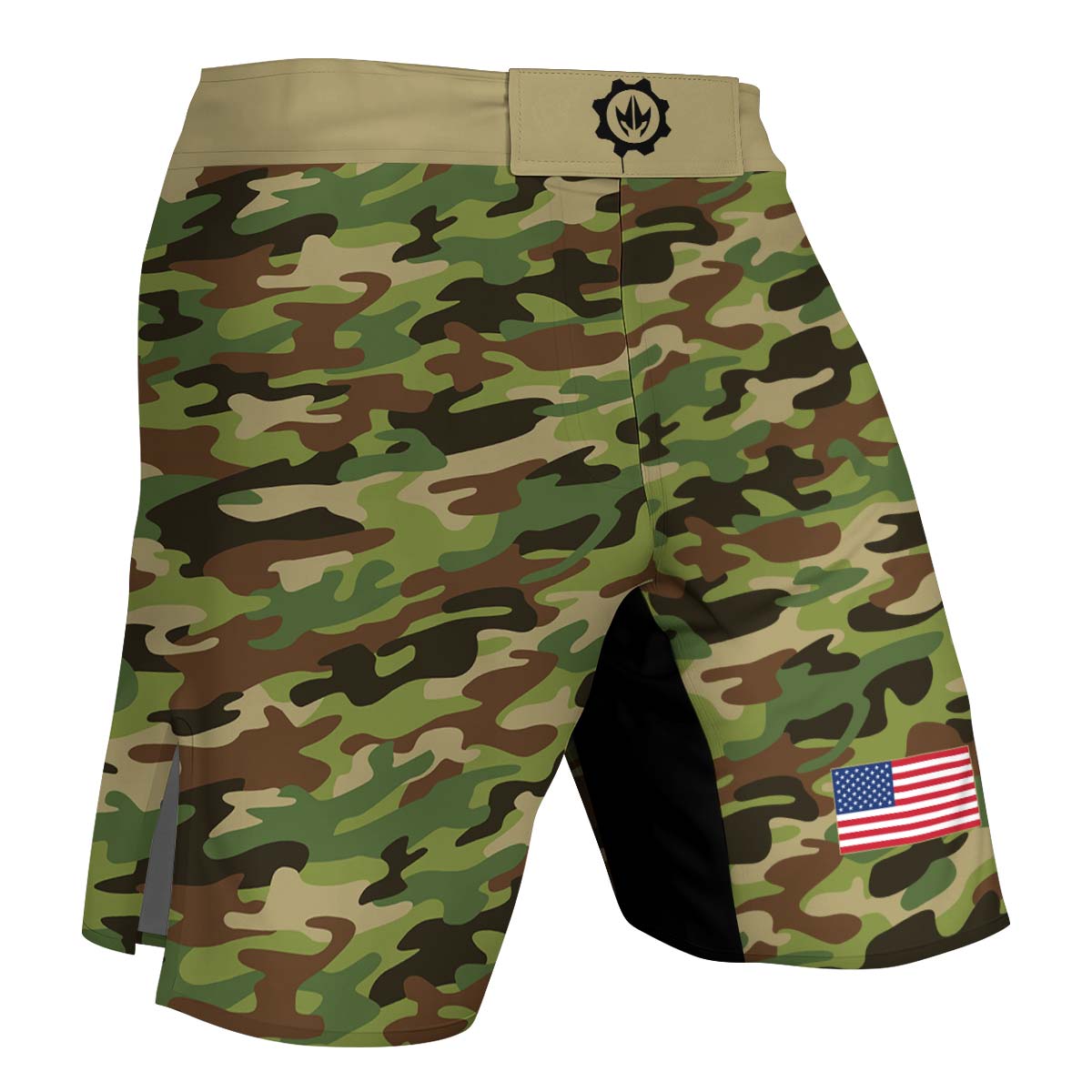 US Army Camo Fight Shorts