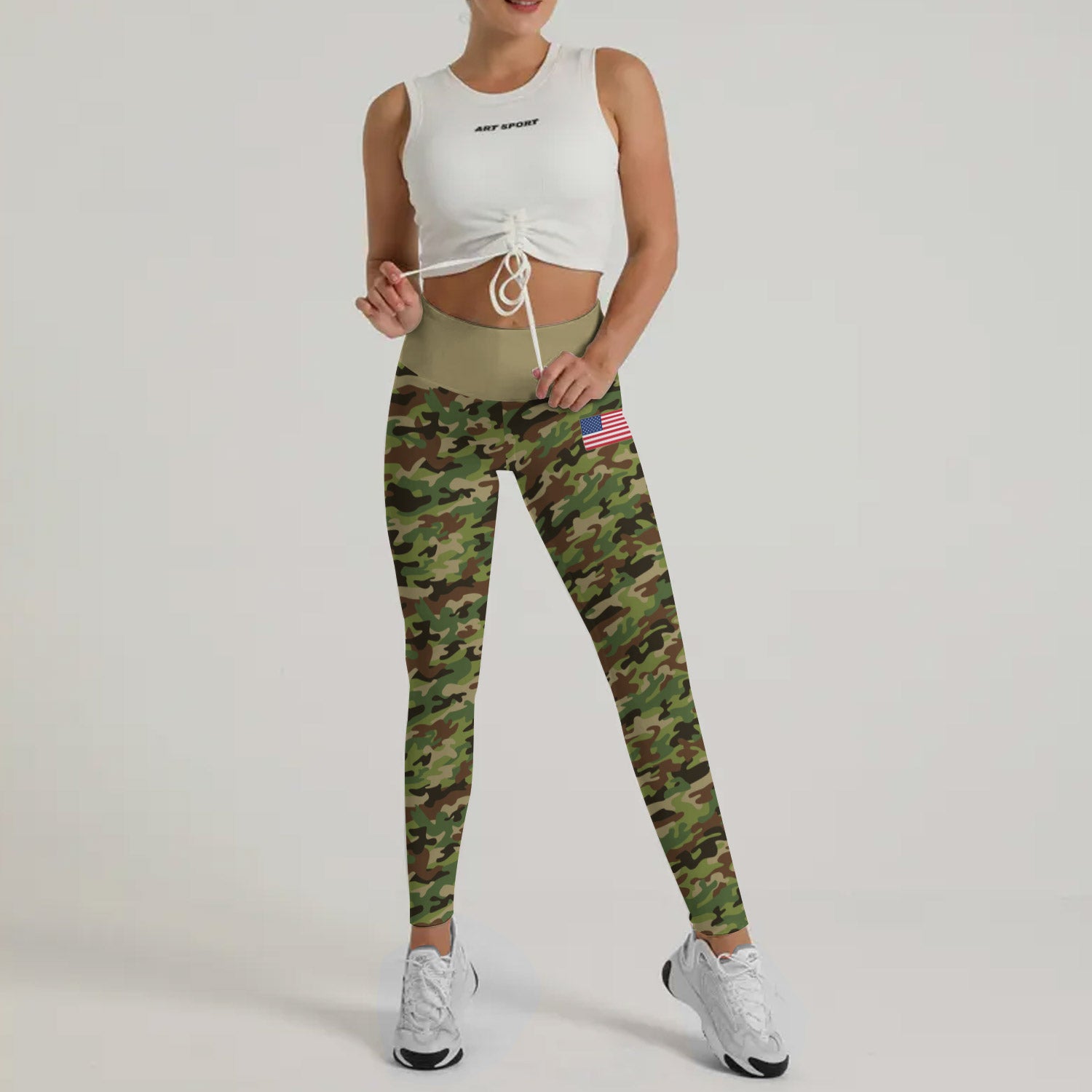 US Army Camo Leggings