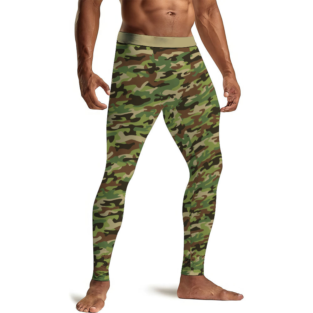 US Army Camo Men's Compression Leggings