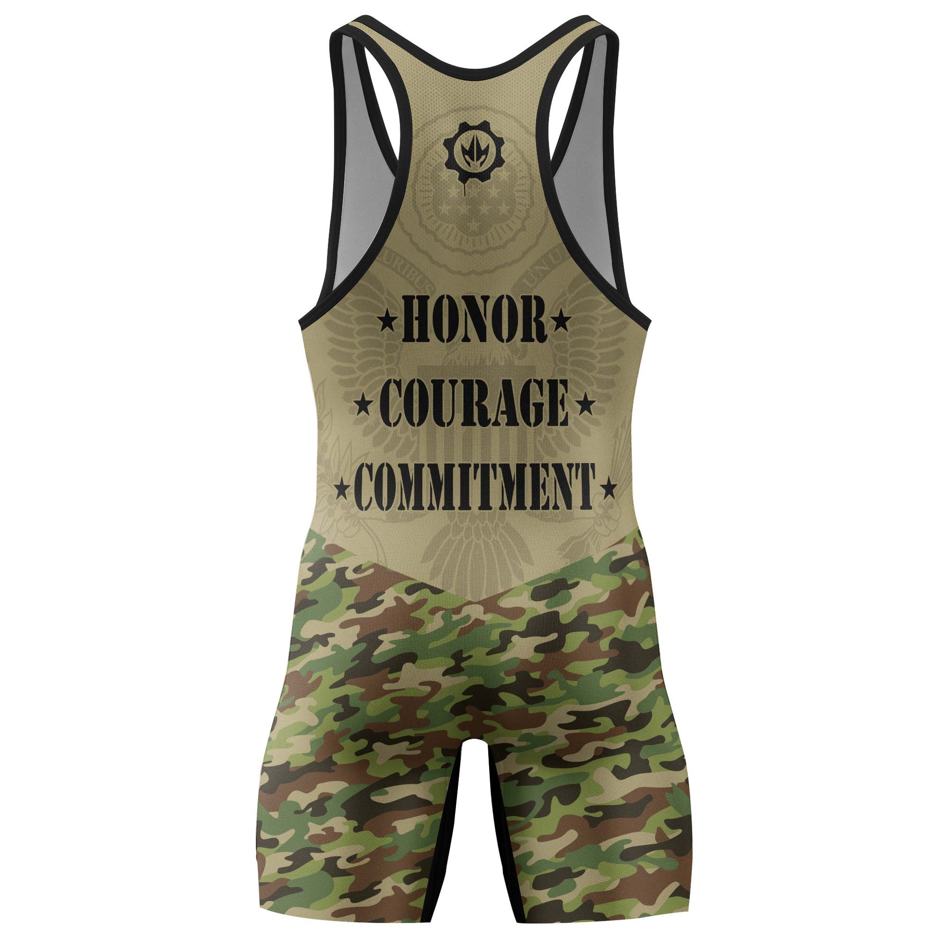 US Army Camo Wrestling Singlets