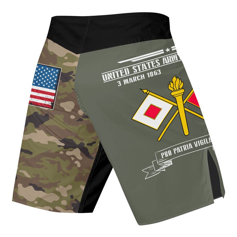 US Army Signal Corps Fight Shorts - BattleFitGear