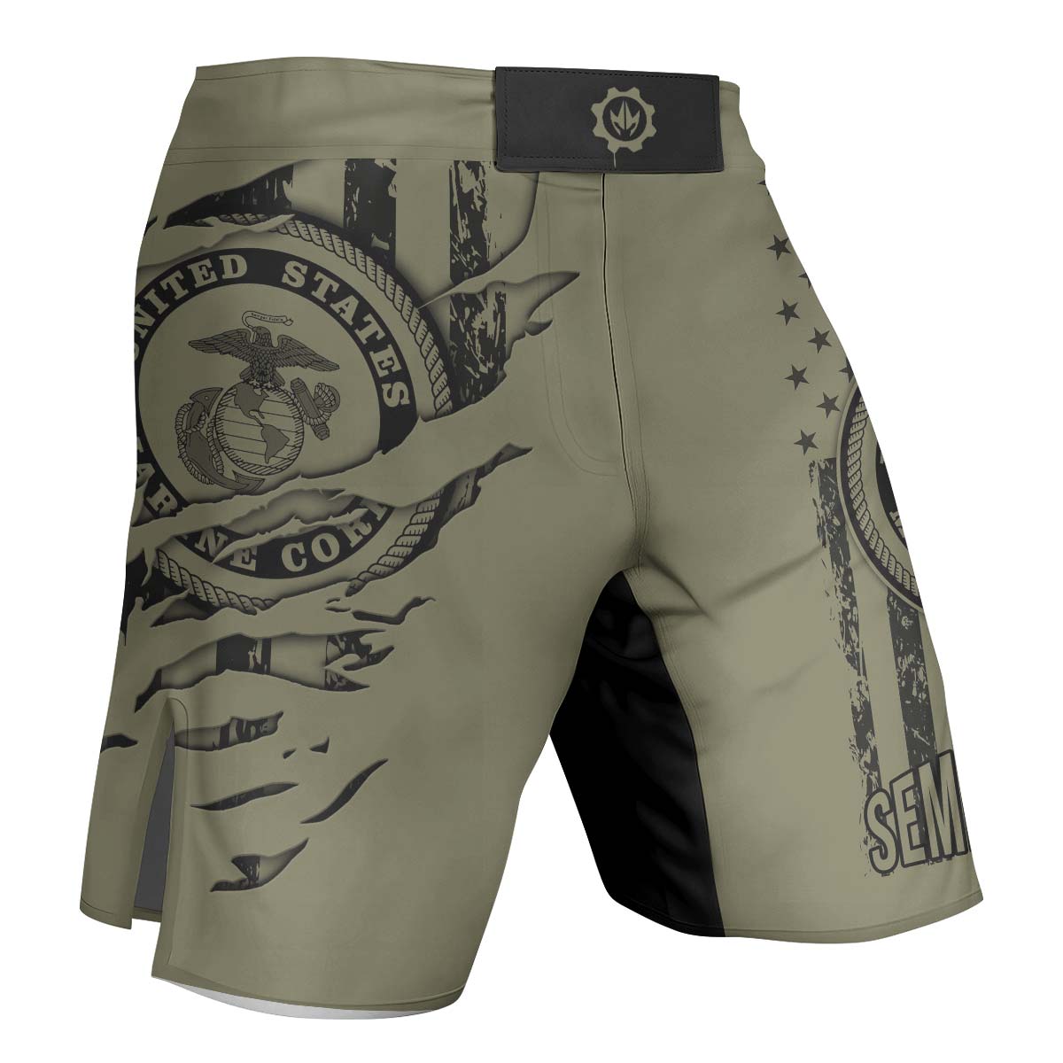 US Marine Semper Fidelis Fight Shorts