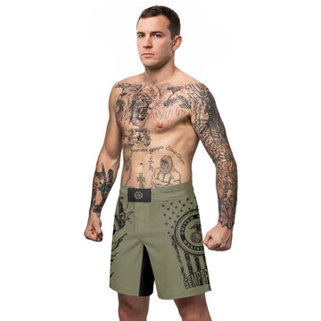 US Marine Semper Fidelis Fight Shorts