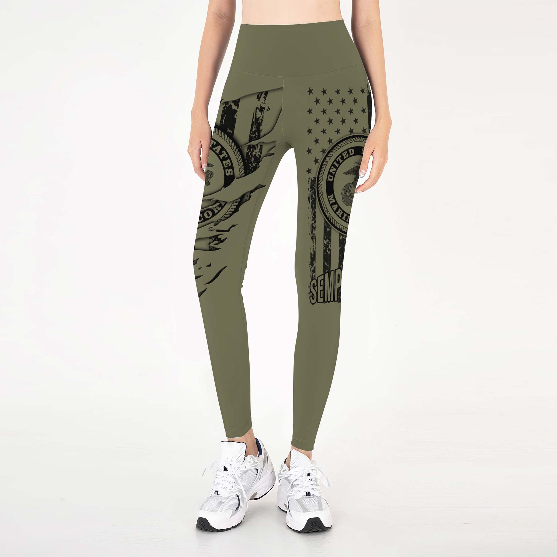US Marine Semper Fidelis Leggings