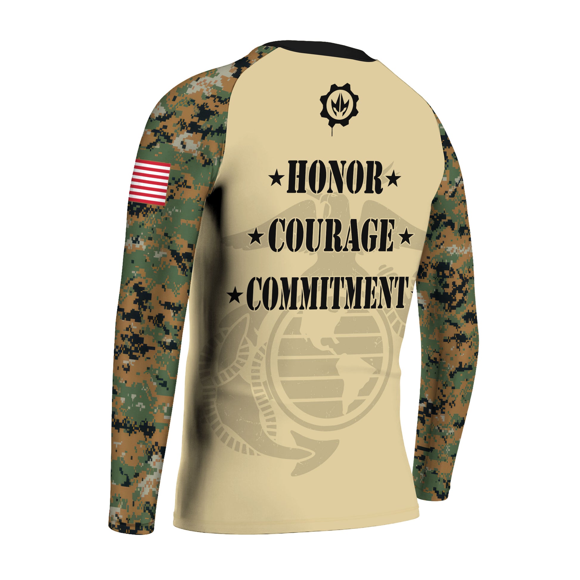 US Marine Kids Rash Guard