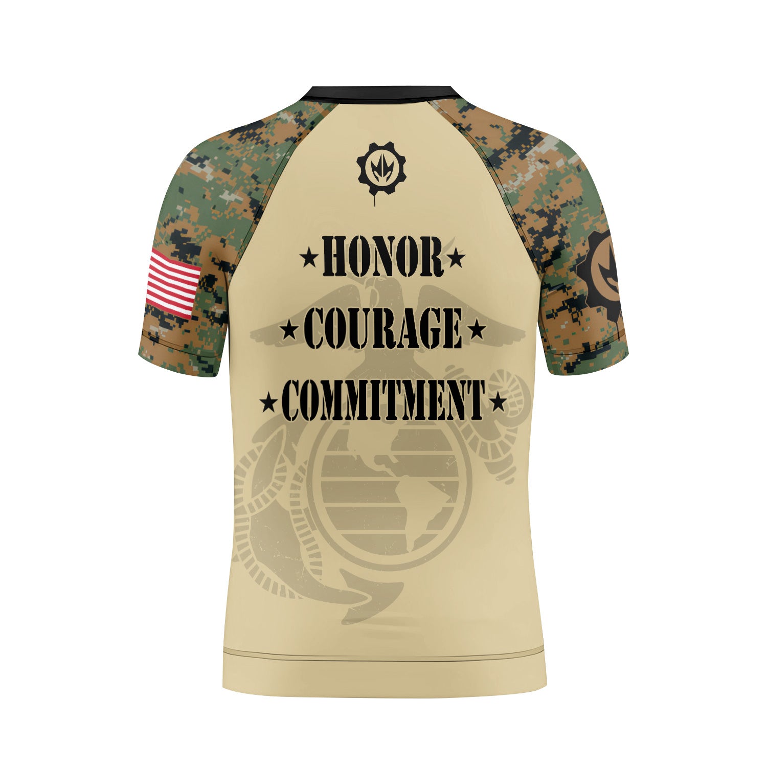 US Marine Kids Rash Guard
