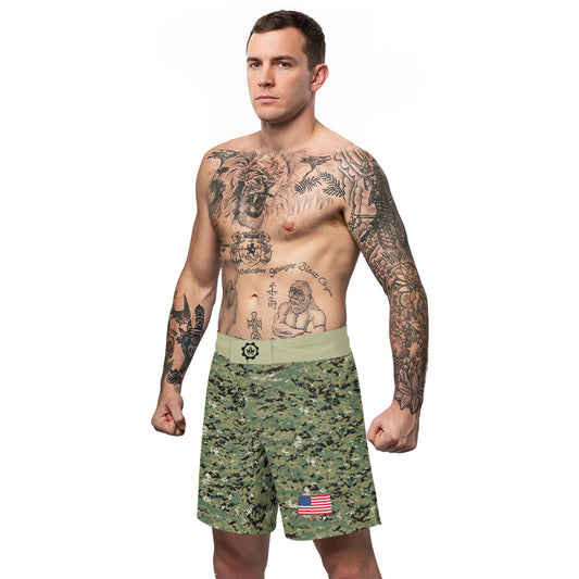 US Navy Camo Fight Shorts