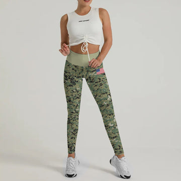 US Navy Camo Leggings