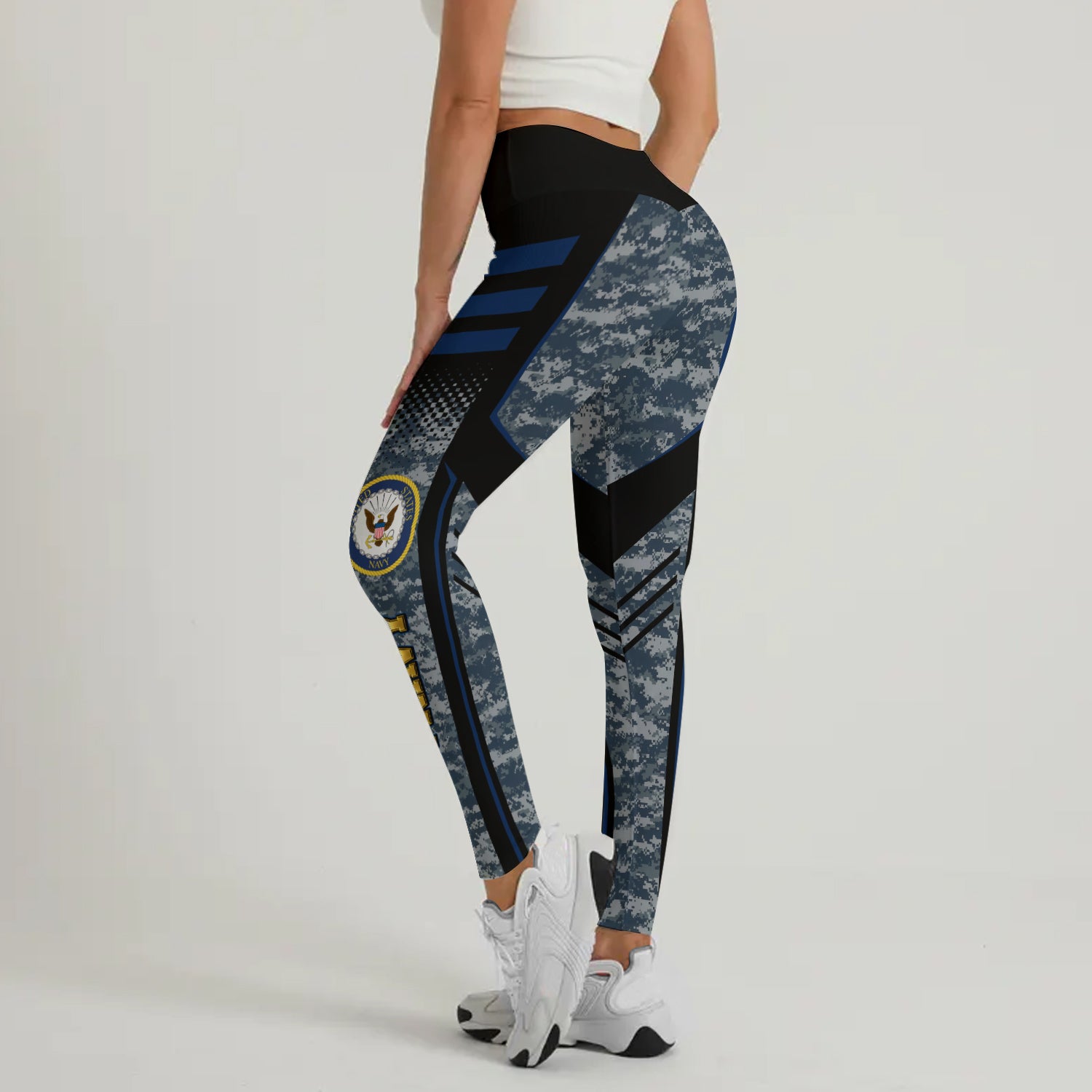 US Navy Forged By The Sea Leggings